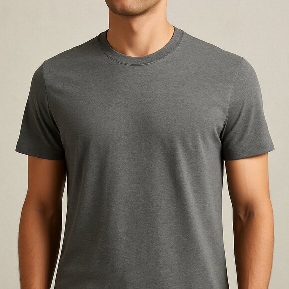 HUGO by Hugo Boss Gray Logo T-Shirt - Size M - Picture 1 of 9